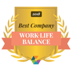 Best company work life balance 2018 award